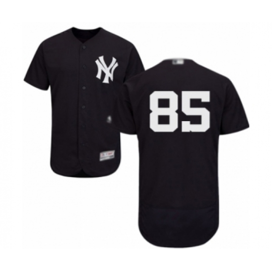 Men's New York Yankees #85 Luis Cessa Navy Blue Alternate Flex Base Authentic Collection Baseball Player Jersey - Ujersey