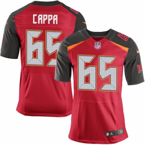 Men's Nike Tampa Bay Buccaneers #65 Alex Cappa Elite Red Team Color NFL Jersey - Ujersey