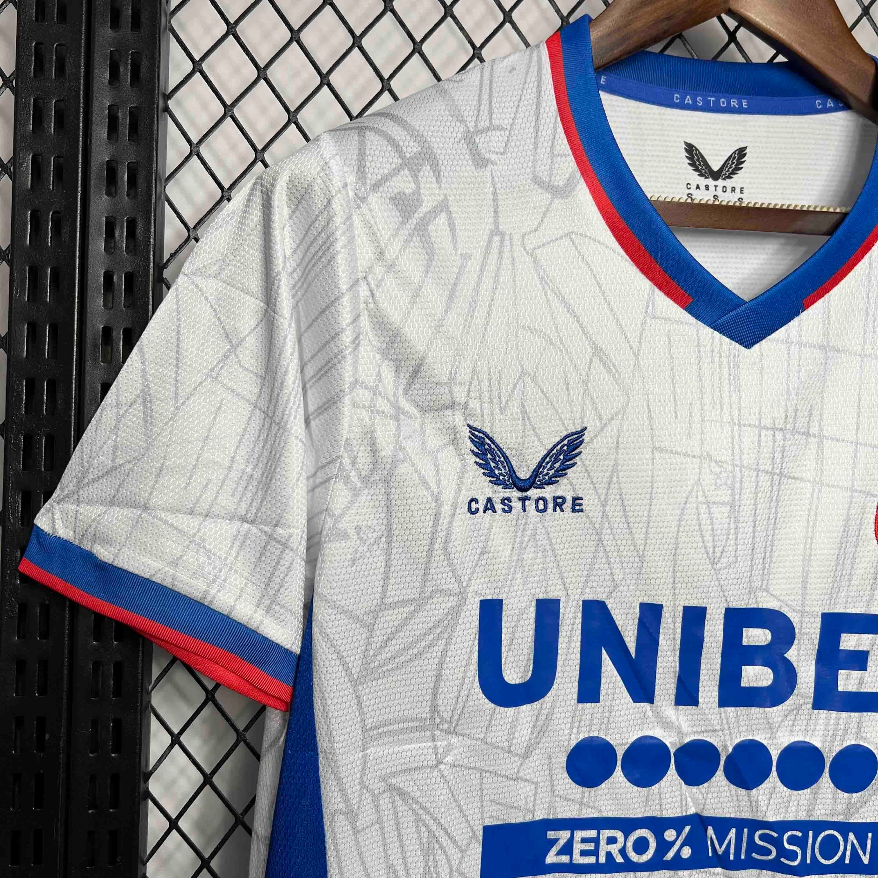 Rangers FC Soccer Jersey Away Custom Shirt 2024/25 - Ujersey