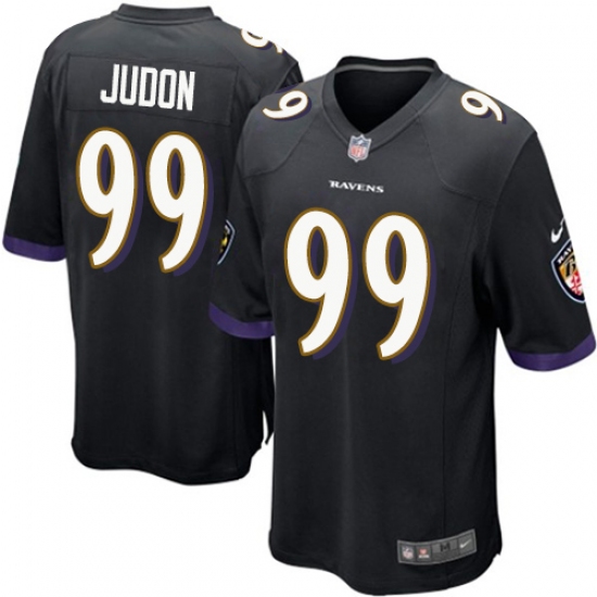 Men's Nike Baltimore Ravens #99 Matt Judon Game Black Alternate NFL Jersey - Ujersey