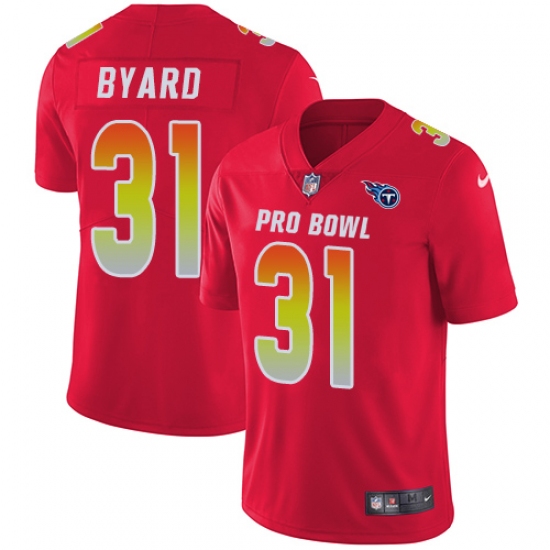 Men's Nike Tennessee Titans #31 Kevin Byard Limited Red 2018 Pro Bowl NFL Jersey - Ujersey