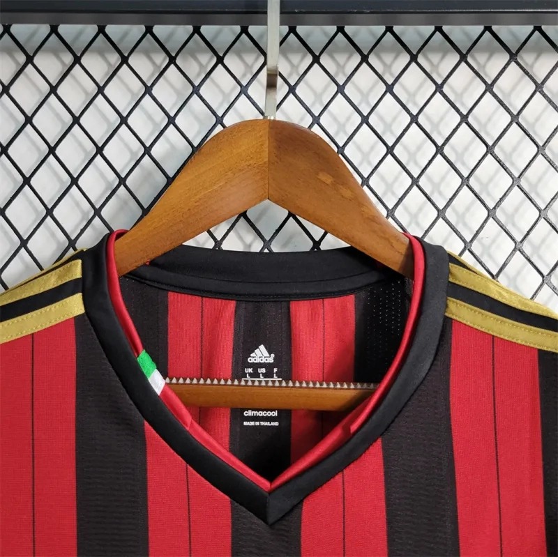 AC Milan Retro Soccer Jersey Home Custom Shirt 2013/14 - ujerseystore