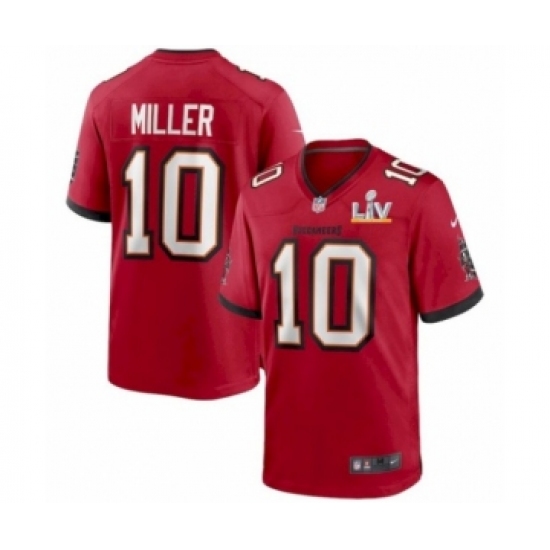 Youth Tampa Bay Buccaneers #10 Miller Red 2021 Super Bowl LV Jersey - Ujersey