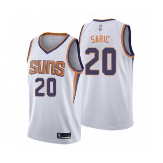Youth Phoenix Suns #20 Dario Saric Swingman White Basketball Jersey - Association Edition - Ujersey