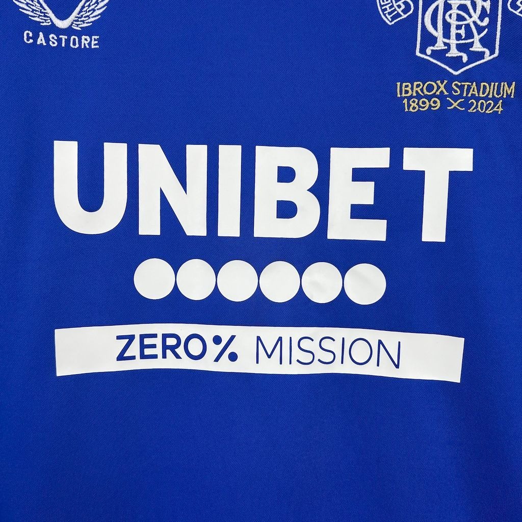 Rangers FC Soccer Jersey 125th Anniversary Custom Shirt 2024/25 - ujerseystore