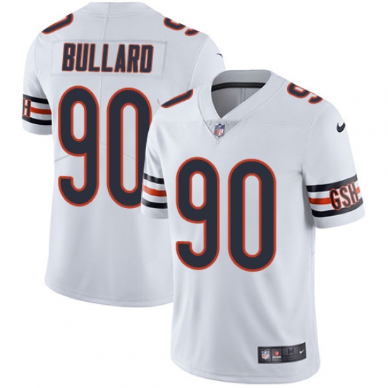 Men's Nike Chicago Bears #90 Jonathan Bullard White Vapor Untouchable Limited Player NFL Jersey - Ujersey