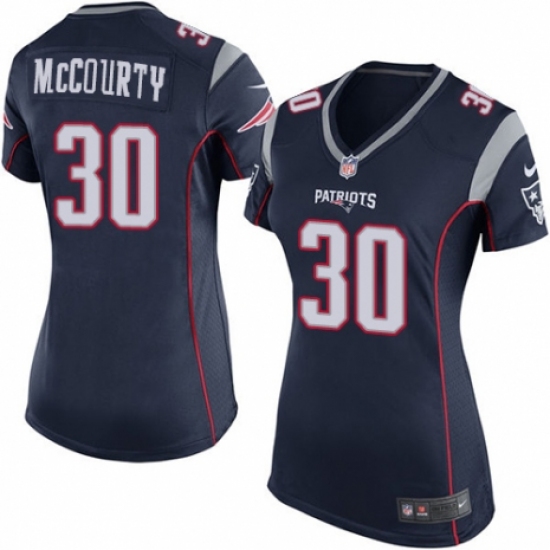Women's Nike New England Patriots #30 Jason McCourty Game Navy Blue Team Color NFL Jersey - Ujersey