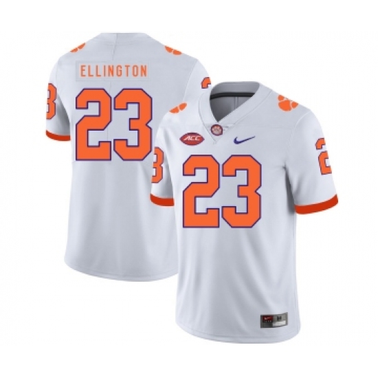 Clemson Tigers 23 Andre Ellington White Nike College Football Jersey - Ujersey