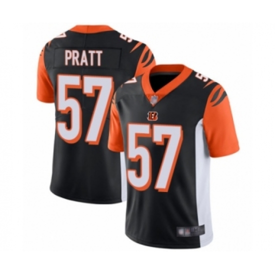 Men's Cincinnati Bengals #57 Germaine Pratt Black Team Color Vapor Untouchable Limited Player Football Jersey - Ujersey