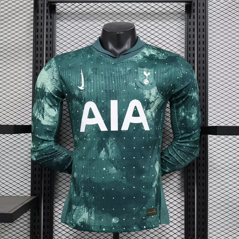 Tottenham Hotspur Football Jersey Third Away Long Sleeve Shirt 2024/25 - U-jersey
