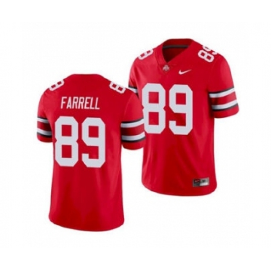 Men's Ohio State Buckeyes Luke Farrell Scarlet Game College Football Jersey - Ujersey