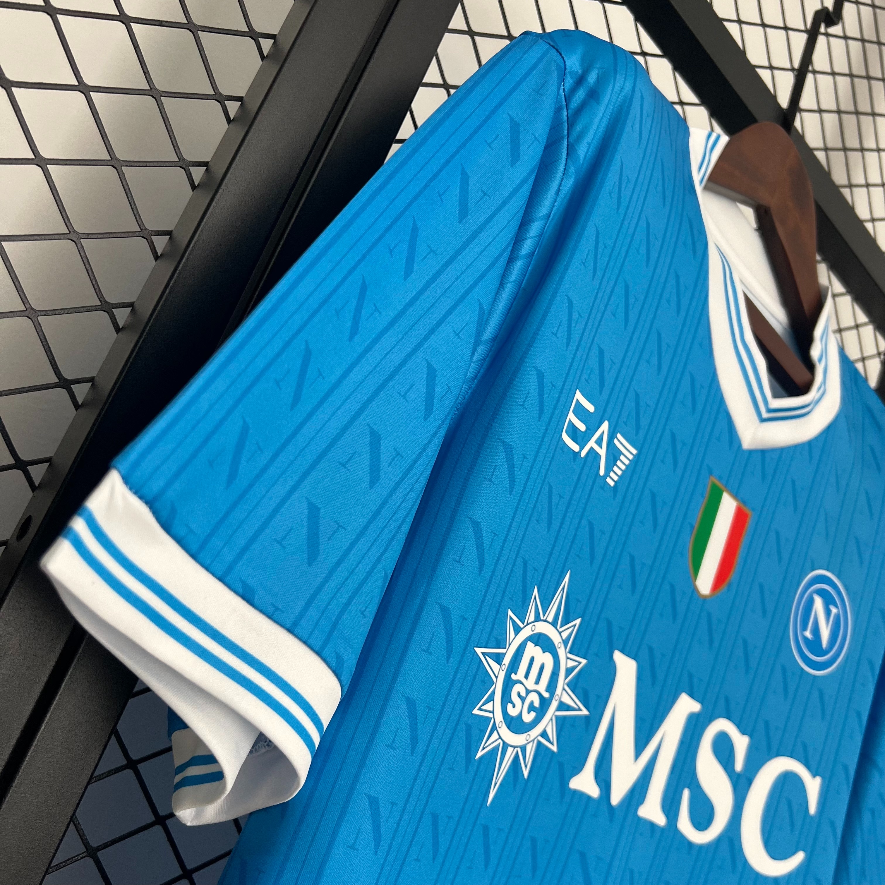 Napoli Soccer Jersey Home Custom Shirt 2025-26 - Ujersey Shop