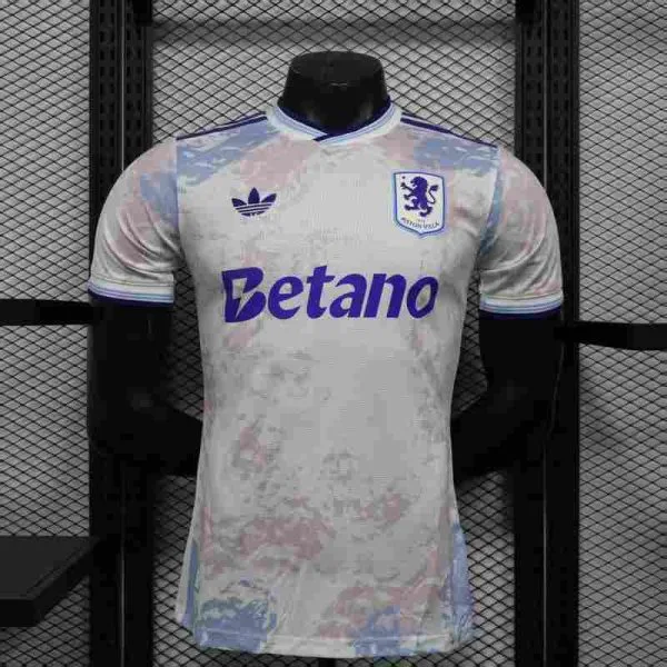 Aston Villa Football Jersey Third Away Shirt 2025/26