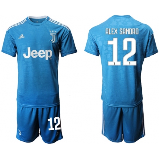 Juventus #12 Alex Sandro Third Soccer Club Jersey