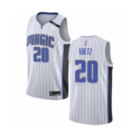 Men's Orlando Magic #20 Markelle Fultz Authentic White Basketball Jersey - Association Edition - Ujersey