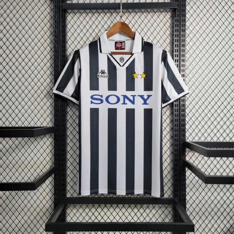 Juventus Retro Soccer Jersey Home Custom Shirt 1995-97 - ujerseystore