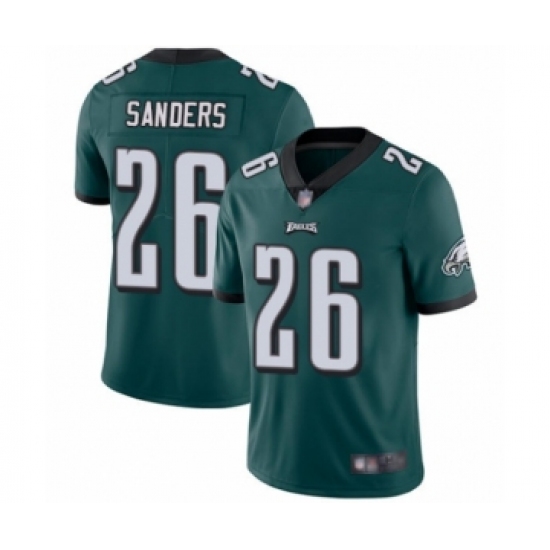 Youth Philadelphia Eagles #26 Miles Sanders Midnight Green Team Color Vapor Untouchable Limited Player Football Jersey - Ujersey
