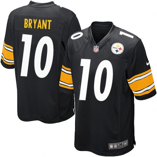 Men's Nike Pittsburgh Steelers #10 Martavis Bryant Game Black Team Color NFL Jersey - Ujersey