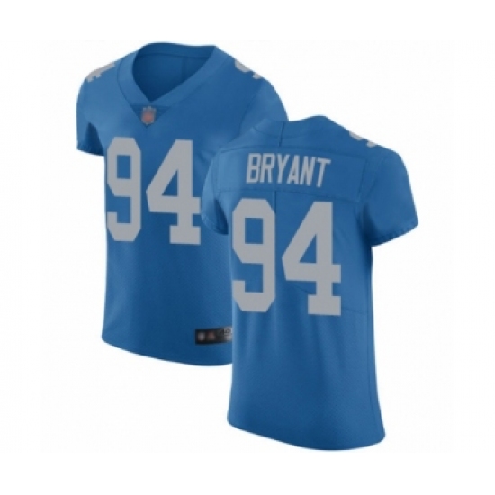Men's Detroit Lions #94 Austin Bryant Blue Alternate Vapor Untouchable Elite Player Football Jersey - Ujersey