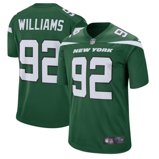 Men's New York Jets #92 Leonard Williams Nike Green Player Game Jersey - Ujersey