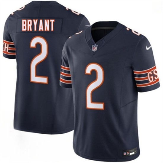 Men's Chicago Bears #2 Coby Bryant Navy 2026 F.U.S.E. Vapor Untouchable Limited Football Stitched Jersey - Ujersey