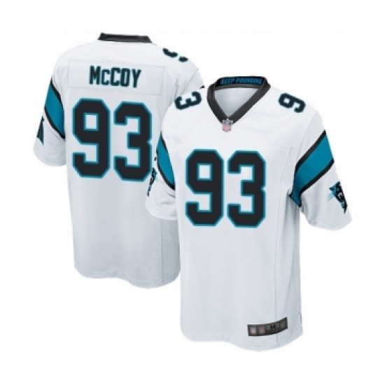 Men's Carolina Panthers #93 Gerald McCoy Game White Football Jersey - Ujersey