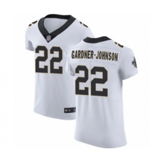 Men's New Orleans Saints #22 Chauncey Gardner-Johnson White Vapor Untouchable Elite Player Football Jersey - Ujersey