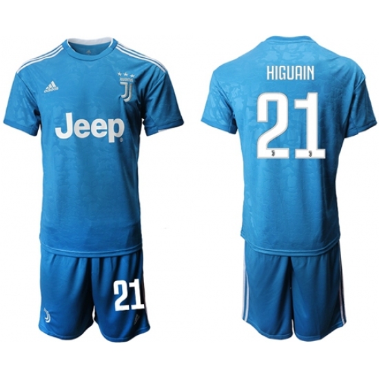 Juventus #21 Higuain Third Soccer Club Jersey