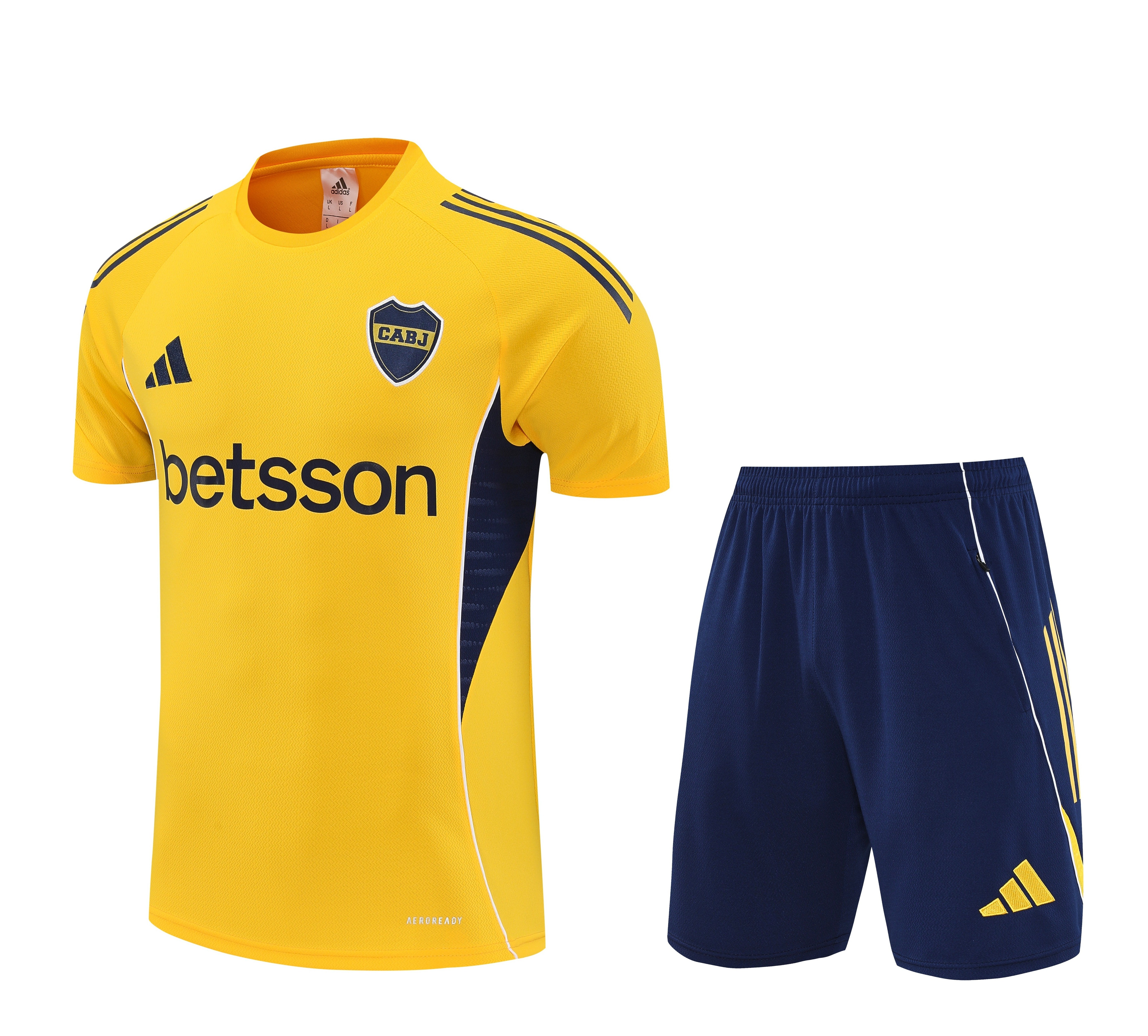 Boca Juniors Training Jersey Kit Yellow 2025/26 - Ujersey NHL