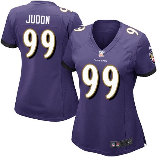 Women's Nike Baltimore Ravens #99 Matt Judon Game Purple Team Color NFL Jersey - Ujersey