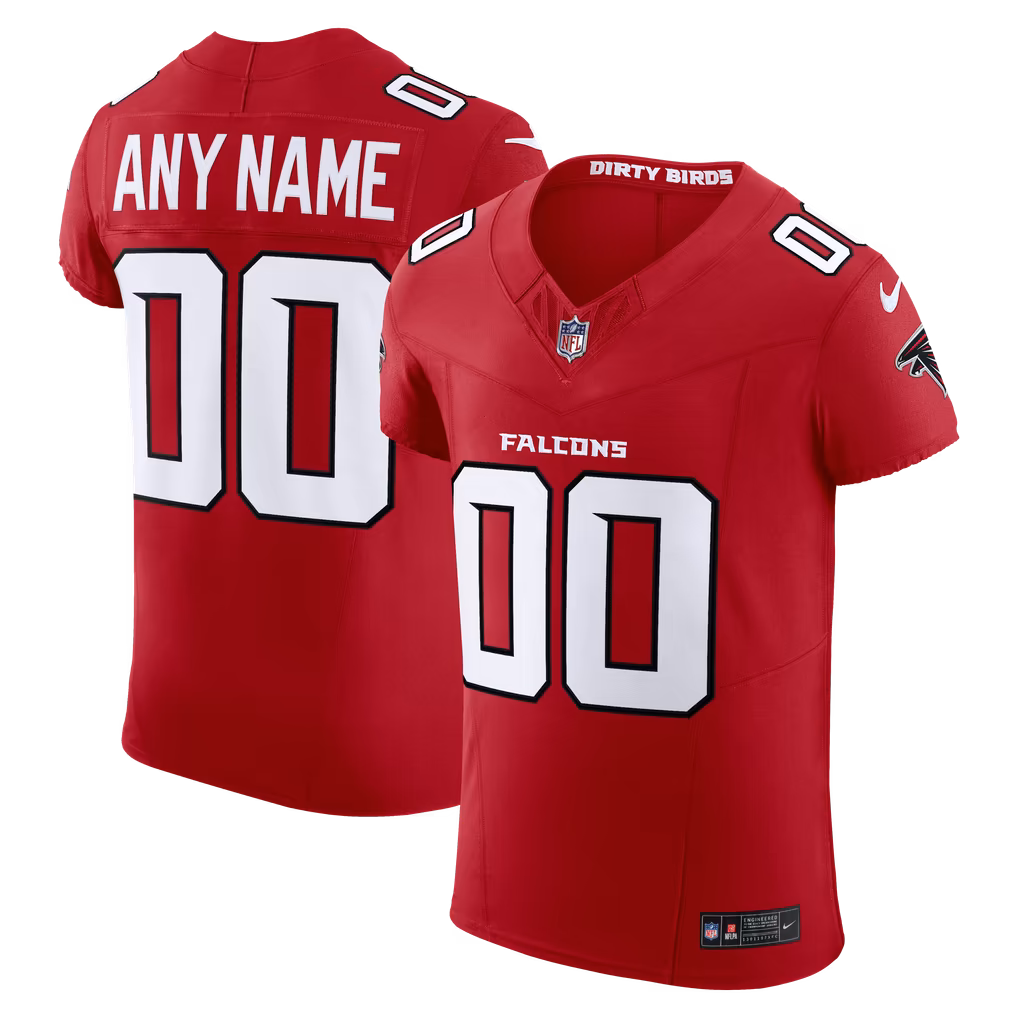 Men's Atlanta Falcons Nike Red Vapor F.U.S.E. Elite Custom Jersey - SUjersey01