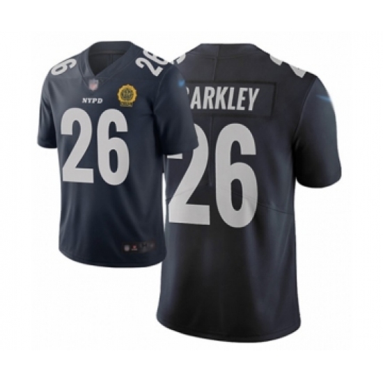 Youth New York Giants #26 Saquon Barkley Limited Black City Edition Football Jersey - Ujersey