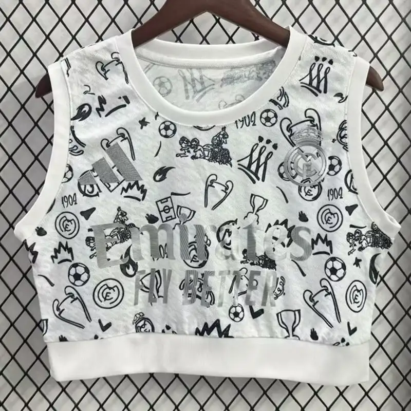 Real Madrid Special Edition Women's Vest Soccer Jersey 2025/26 - Ujersey NHL