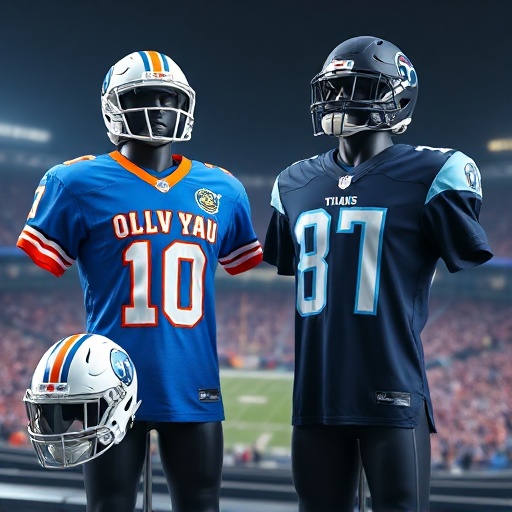 Tennessee Titans Jersey History: Luv Ya Blue to Titan Up - SUjersey01