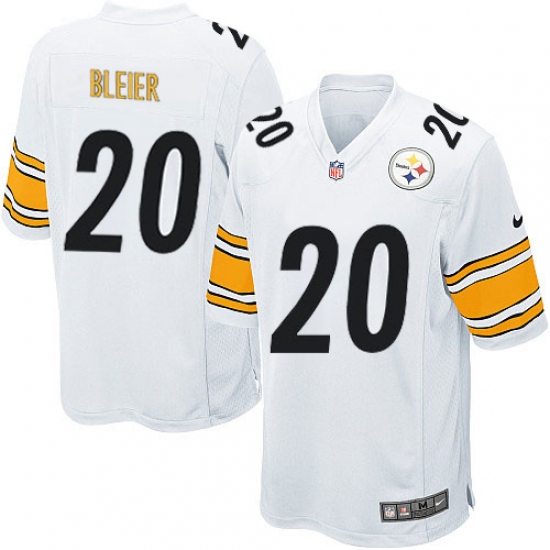 Men's Nike Pittsburgh Steelers #20 Rocky Bleier Game White NFL Jersey - Ujersey
