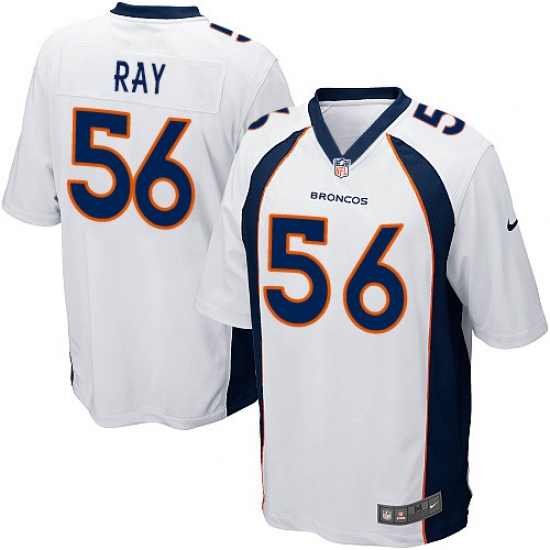 Men's Nike Denver Broncos #56 Shane Ray Game White NFL Jersey - Ujersey