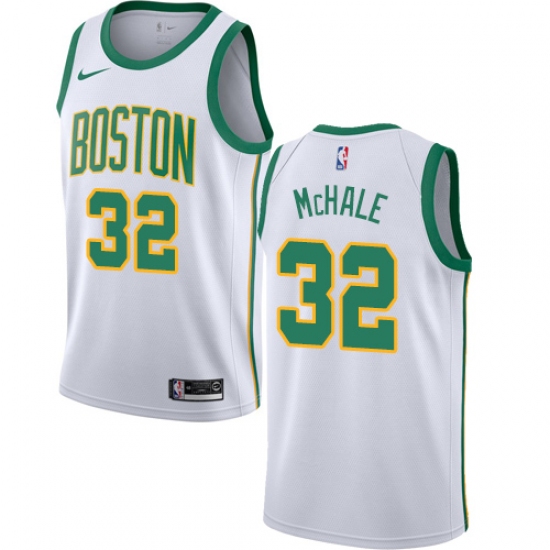 Women's Nike Boston Celtics #32 Kevin Mchale Swingman White NBA Jersey - City Edition - Ujersey