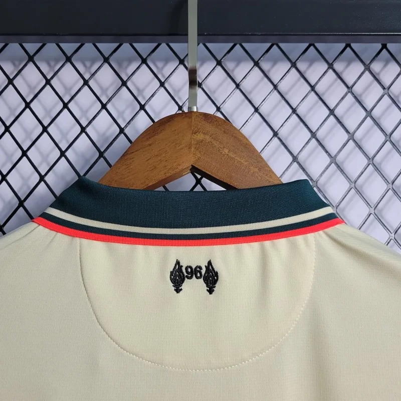 Liverpool Retro Football Jersey Away Custom Shirt 2021/22 - Ujersey