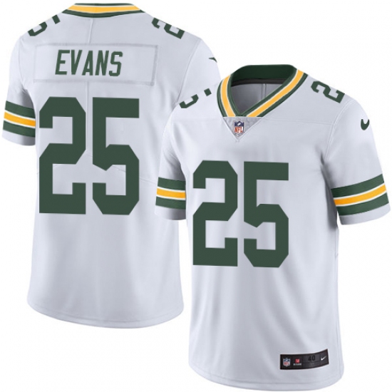 Youth Nike Green Bay Packers #25 Marwin Evans White Vapor Untouchable Elite Player NFL Jersey - Ujersey