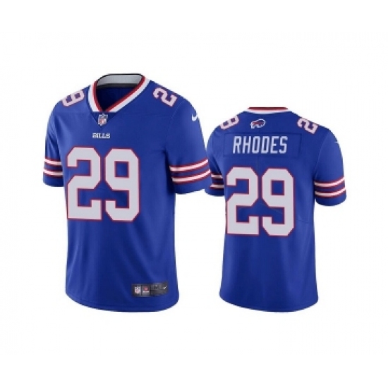 Men's Buffalo Bills #29 Xavier Rhodes Blue Vapor Untouchable Limited Stitched Jersey - Ujersey