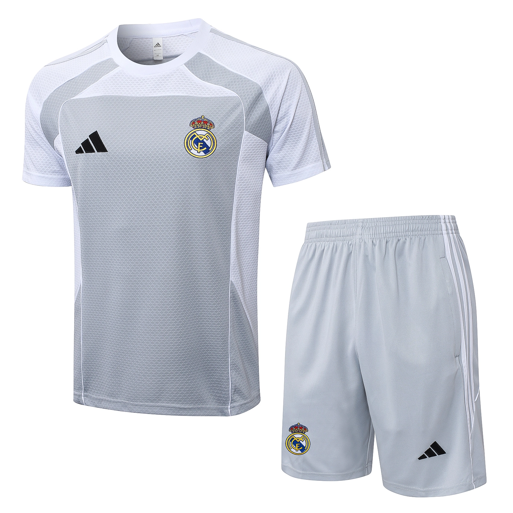 Real Madrid Training Jersey Kit Gray 2025/26 - U-jersey