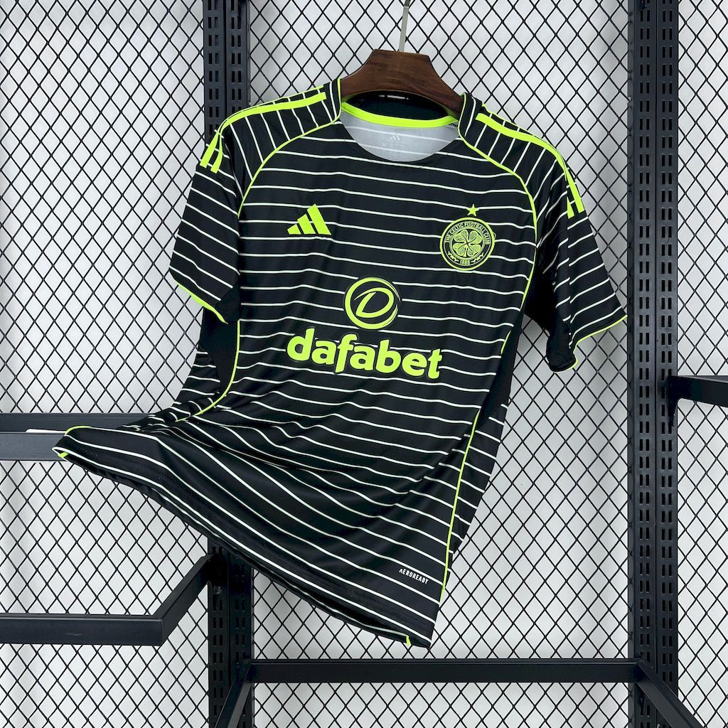 Celtic Soccer Jersey Away Custom Shirt 2025/26 - ujerseystore