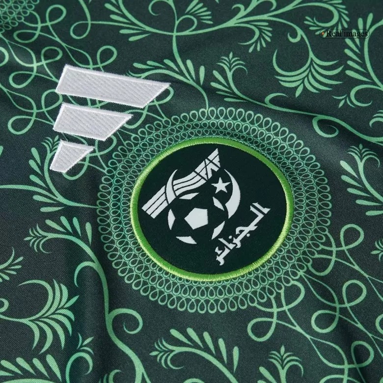 Algeria Soccer Jersey Away Custom Shirt 2024-25 - ujerseystore