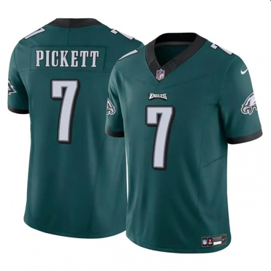 Men's Philadelphia Eagles #7 Kenny Pickett Green 2023 F.U.S.E Vapor Untouchable Limited Football Stitched Jersey - Ujersey