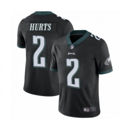Philadelphia Eagles #2 Jalen Hurts Black Alternate Vapor Untouchable Limited Player Football Jersey - Ujersey