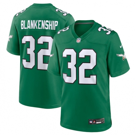 Men's Philadelphia Eagles #32 Reed Blankenship Nike Kelly Green Alternate Game Jersey - Ujersey