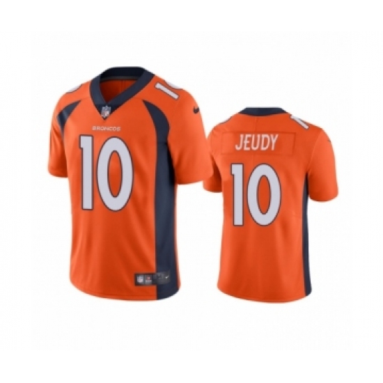 Denver Broncos #10 Jerry Jeudy Orange 2020 NFL Draft Vapor Limited Jersey - Ujersey