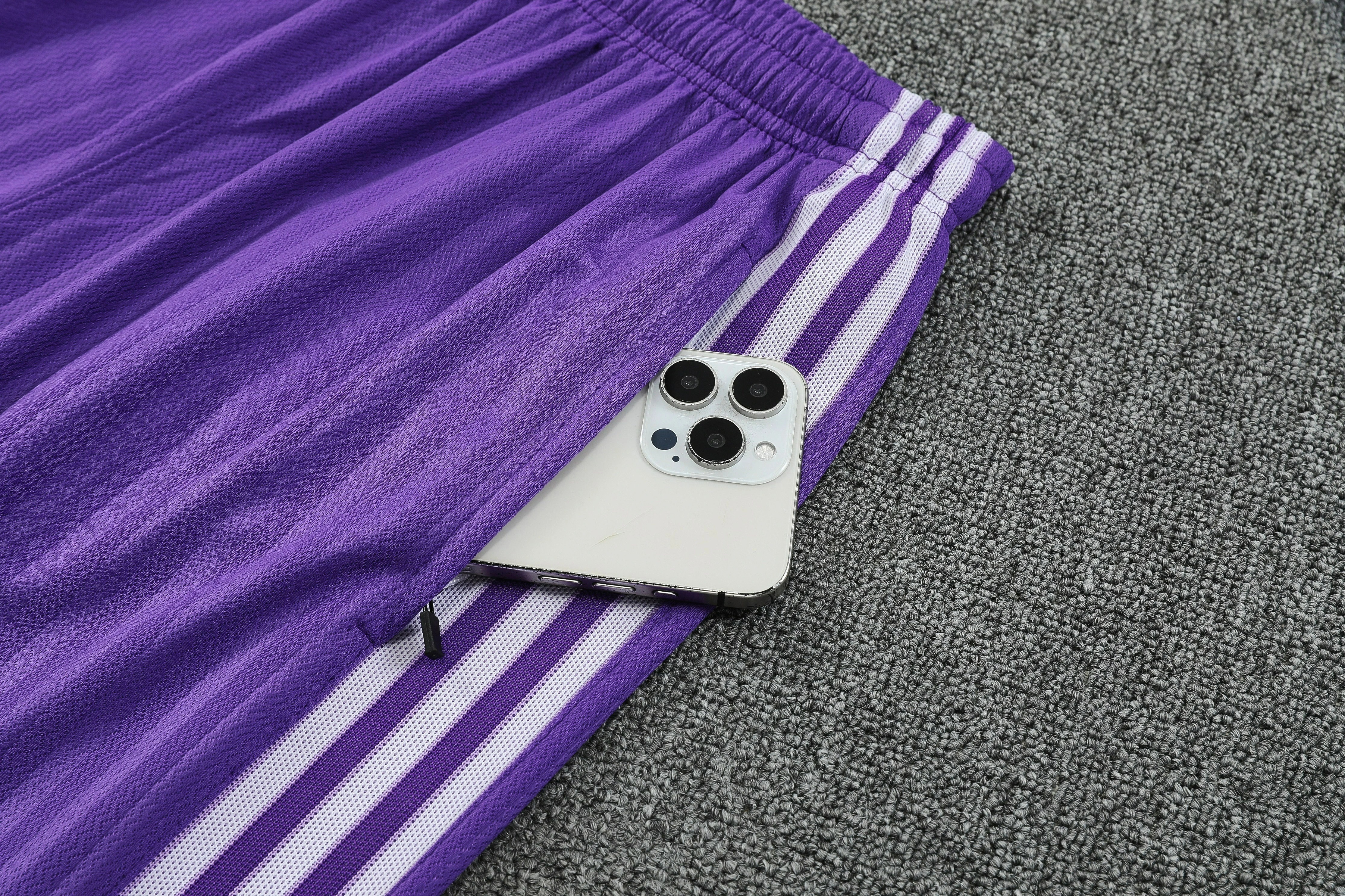 Real Madrid Training Jersey Kit White&Purple 2025/26 - U-jersey