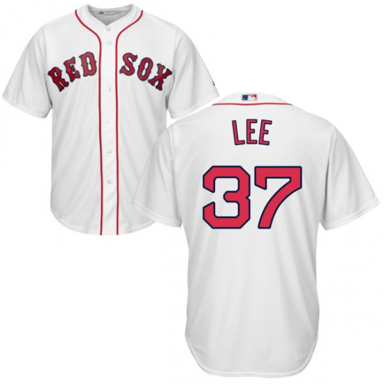 Youth Majestic Boston Red Sox #37 Bill Lee Replica White Home Cool Base MLB Jersey - Ujersey