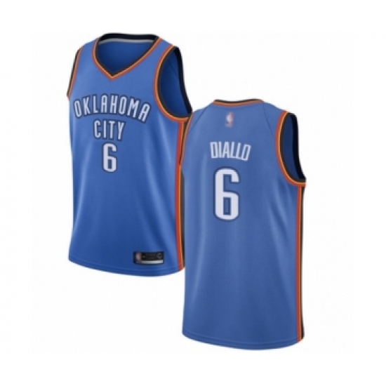 Youth Oklahoma City Thunder #6 Hamidou Diallo Swingman Royal Blue Basketball Jersey - Icon Edition - Ujersey